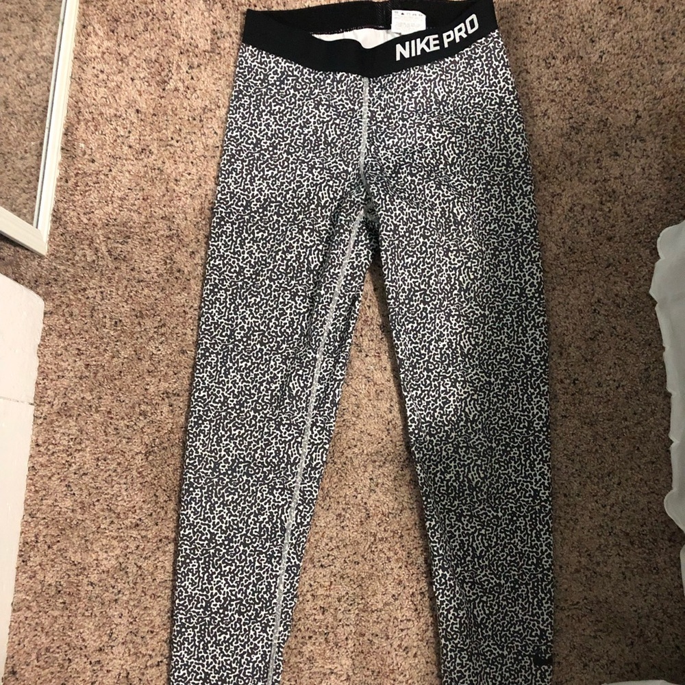 Nike pro running tights.